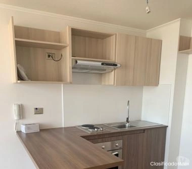 Arriendo departamento nuevo 1 D y 1 B con bodega incluida