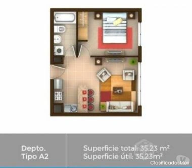ARRIENDO MENSUAL APARTAMENTO