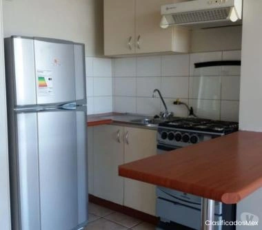 Cercanias Metro Toesca dpto 1dmt living terraza electrodomes