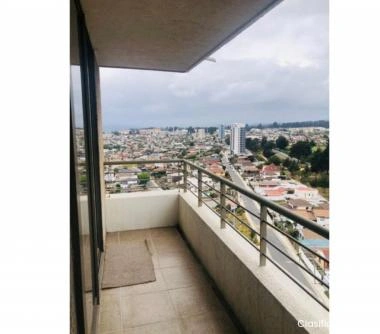 Comodo depto sin muebles Concon