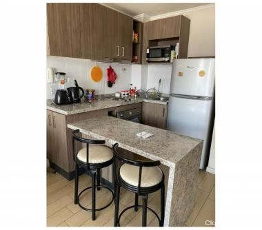 Depto en Carmen cerco a Metro Sta Lucia