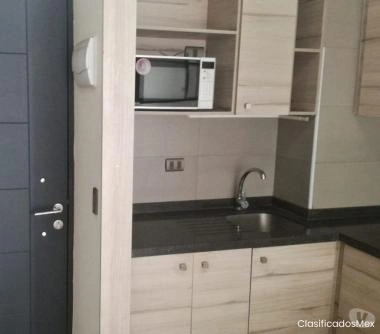 Espacioso y amoblado departamento en Santiago Centro