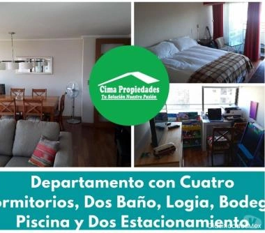 120 m2 Excelente Conectividad, con estacionamiento