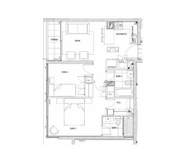 2 DORMITORIOS 2 BAÑOS CON ESTACIONAMIENTO Y BODEGA