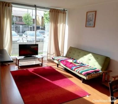 Arriendo depto. 2 dormitorios cerca de UCM e INACAP