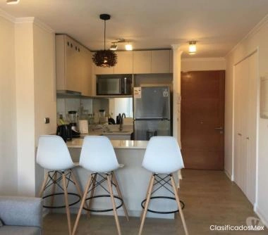 Arriendo hermoso depto. amoblado Mares de Montema, Concon, R