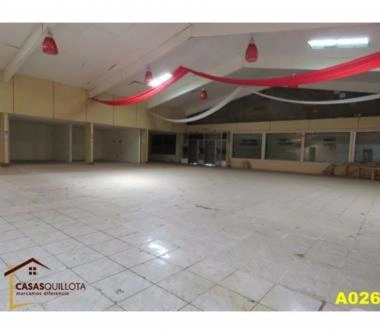 CASASQUILLOTA ARRIENDA Cómodo y amplio local comercial