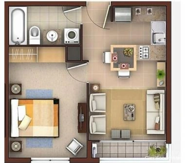 CHORRILLOS, Departamento NUEVO 1D 1B UDEC