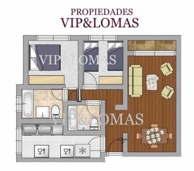 Departamento 2D+2B+2E+1Bo 62m2 San Pedro del Valle Bayona