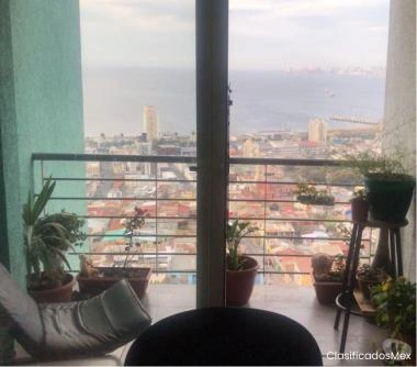 Departamento 3 habitaciones excelente vista a Valparaíso