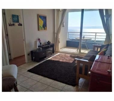 Departamento con vista al mar en Playa Cochoa