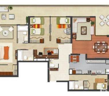 HERMOSO DEPTO 177MT2 NOR ORIENTE