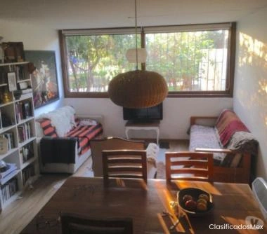 Luminoso, amplio depto remodelado en el centro Providencia