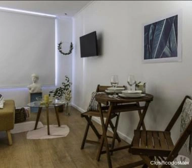 Moderno Depto.Amoblado, Metro Bellas Artes