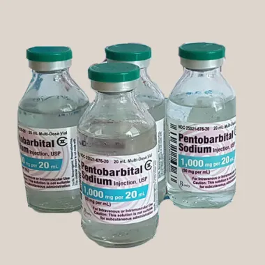 CIANURO DE POTASIO, NEMBUTAL, PENTOBARBITAL (PASTILLAS Y POL