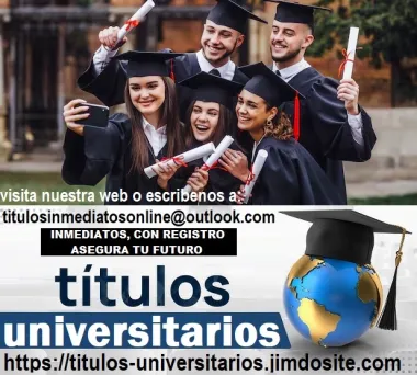 TITULOS UNIVERSITARIOS CON REGISTROS LEGALES